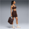 PUMA Cloudspun Mid Support Sport-BH Damen 13 - chocolate brown XS