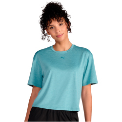 PUMA Cloudspun Relaxed Trainingsshirt Damen 46 - baltic...