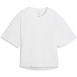 PUMA Cloudspun Relaxed Trainingsshirt Damen 02 - PUMA white S