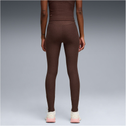 PUMA Cloudspun High-Waist Fleece Leggings Damen 13 - chocolate brown S