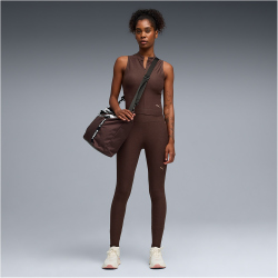 PUMA Cloudspun High-Waist Fleece Leggings Damen 13 - chocolate brown M