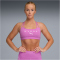 PUMA x Hyrox Move Strappy Low Support Sport-BH Damen 73 - electric orchid XL