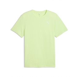 PUMA Train All Day Essential Polyester Texture Trainingsshirt Herren 38 - apple spritz S