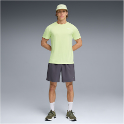 PUMA Train All Day Essential Polyester Texture Trainingsshirt Herren 38 - apple spritz S
