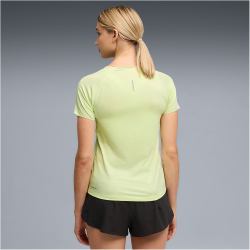 PUMA Run Cloudspun Laufshirt Damen 38 - apple spritz XS