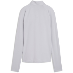 PUMA Run Velocity Cloudspun 1/4-Zip langarm Laufshirt Damen 82 - vibrant silver M