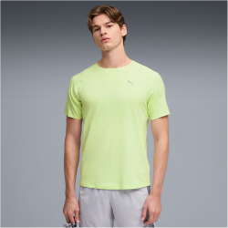 PUMA Run Cloudspun Laufshirt Herren 38 - apple spritz S