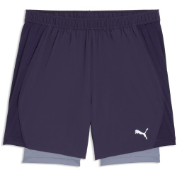 PUMA Run Velocity 2in1 Laufshorts Herren 64 - deep plum S