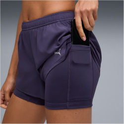 PUMA Run Velocity 2in1 3" Laufshorts Damen 64 - deep...