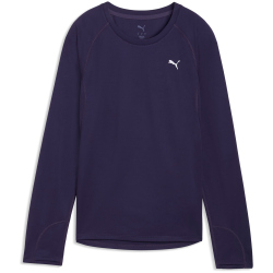 PUMA Run Velocity Polyester langarm Laufshirt Damen 64 - deep plum S