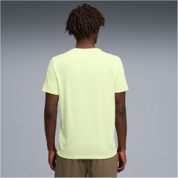 PUMA Tad Essentials Heather Small Cat Trainingsshirt Herren 38 - apple spritz heather L