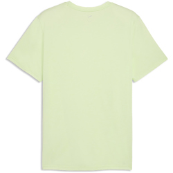 PUMA Tad Essential Heather Large Cat Trainingsshirt Herren 38 - apple spritz heather S