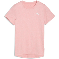 PUMA Tad Essential Heather Trainingsshirt Damen 26 - rosy outlook heather L