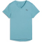 PUMA Tad Essential V-Neck Trainingsshirt Damen 98 - baltic sea blue XS