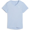 PUMA Tad Essential V-Neck Trainingsshirt Damen 55 - snow mountain blue S