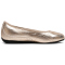 PUMA Catch Soleil Metallic Whisper Ballerinas Damen 02 - PUMA gold/PUMA black 36
