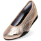 PUMA Catch Soleil Metallic Whisper Ballerinas Damen 02 - PUMA gold/PUMA black 36