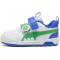 PUMA Multiflex 2 Dino Baby-Sneaker mit Klettverschluss 01 - PUMA white/green fruit/royal sapphire 20