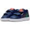 PUMA Smash 3.0 Dino Baby-Sneaker mit Klettverschluss 02 - blue jewel/green fruit/amarena 26