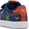 PUMA Smash 3.0 Dino Baby-Sneaker mit Klettverschluss 02 - blue jewel/green fruit/amarena 26