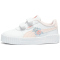 PUMA Carina 3.0 Floral Baby-Sneaker mit Klettverschluss 01 - PUMA white/jasmine flower/seafoam 22