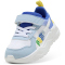 PUMA Trinity 2 LT Come On AC+ Baby-Sneaker mit Klettverschluss 01 - snow mountain blue/puma white/lemon meringue 22