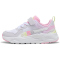 PUMA Trinity 2 LT Come On AC+ Sneaker mit Klettverschluss Kinder 02 - lavender pop/puma white/apple spritz 28