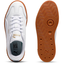 PUMA Club Azura Leder Sneaker Damen 01 - PUMA white/gold 36