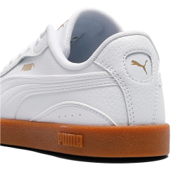PUMA Club Azura Leder Sneaker Damen 01 - PUMA white/gold 36