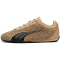PUMA Catch Soleil Topcat Sneaker Damen 01 - toasted almond/puma black/puma gold 36