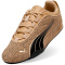 PUMA Catch Soleil Topcat Sneaker Damen 01 - toasted almond/puma black/puma gold 36