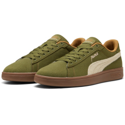 PUMA Smash 3.0 Etiqueta Sneaker 02 - olive green/toasted...