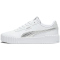 PUMA Carina 3.0 Metallic Whisper Sneaker Damen 01 - PUMA white/PUMA silver 36