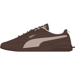 PUMA K-Moda Suede Sneaker Damen 04 - chestnut brown/rose...