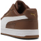 PUMA Caven III Sneaker 16 - chestnut brown/puma white/gold 36