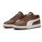 PUMA Caven III Sneaker 16 - chestnut brown/puma white/gold 39