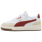 PUMA Shuffle Downtown OG Sneaker 07 - PUMA white/bordeaux red/PUMA gold 40.5