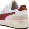 PUMA Shuffle Downtown OG Sneaker 07 - PUMA white/bordeaux red/PUMA gold 40.5