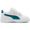 PUMA Shuffle Downtown Lo Sneaker mit Klettverschluss Kinder 05 - PUMA white/emerald ice/PUMA gold 28