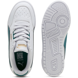 PUMA Shuffle Downtown Lo Sneaker Kinder 05 - PUMA white/emerald ice/PUMA gold 36