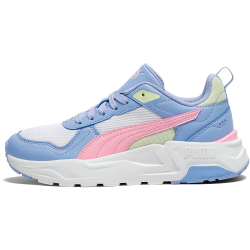 PUMA Trinity 2 LT Sneaker Kinder 11 - PUMA white/pink shimmer/intense lavender 36