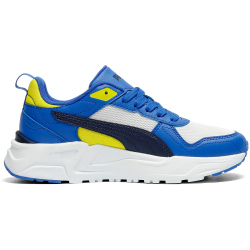 PUMA Trinity 2 LT Sneaker Kinder 10 - feather gray/puma navy/royal sapphire 36