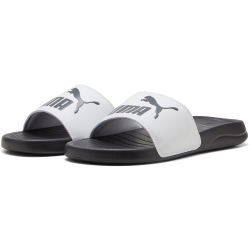 PUMA Popcat 20 Pantoletten 36 - PUMA white/dark coal 48.5