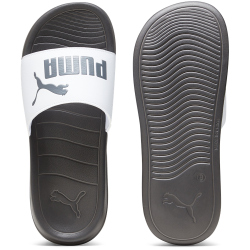 PUMA Popcat 20 Pantoletten 36 - PUMA white/dark coal 48.5