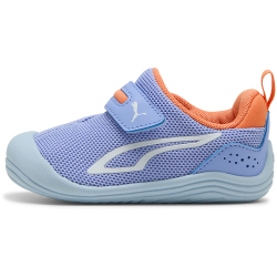 PUMA Kitten Mesh Baby-Sneaker mit Klettverschluss 04 - intense lavender/melon glow 21