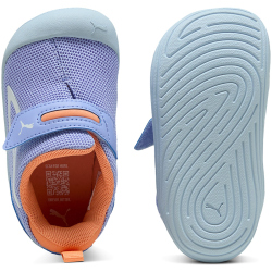 PUMA Kitten Mesh Baby-Sneaker mit Klettverschluss 04 - intense lavender/melon glow 21