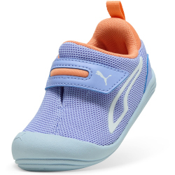 PUMA Kitten Mesh Baby-Sneaker mit Klettverschluss 04 - intense lavender/melon glow 21