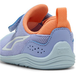 PUMA Kitten Mesh Baby-Sneaker mit Klettverschluss 04 - intense lavender/melon glow 21