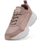 PUMA Cassia 2.0 Leder Plateau Sneaker Damen 06 - sandstone/rose latte/puma white 36