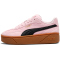 PUMA Club II Era Suede Plateau Sneaker Damen 09 - pearl pink/puma black 38